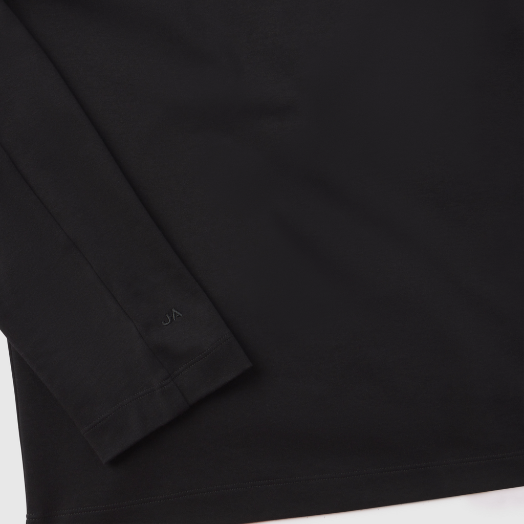 Precision Long Sleeve Tee -- True Black