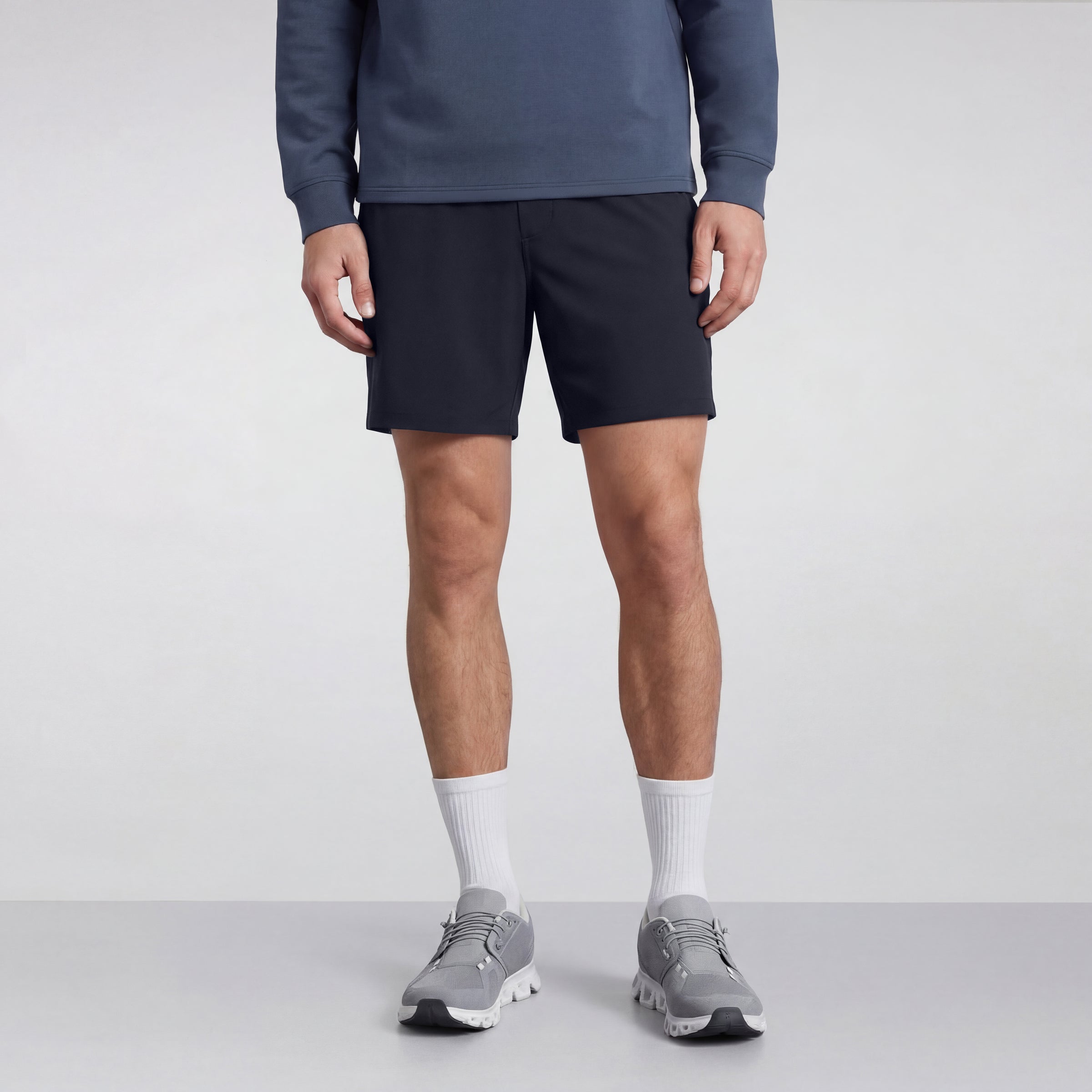 Atlas Short 8" -- Navy Blue