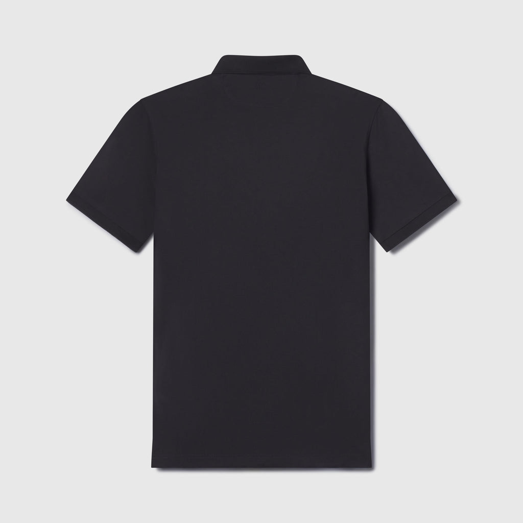 Clubhouse Pique Polo -- True Black