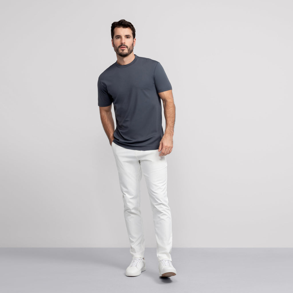 Jetsetter Tee -- Charcoal Gray