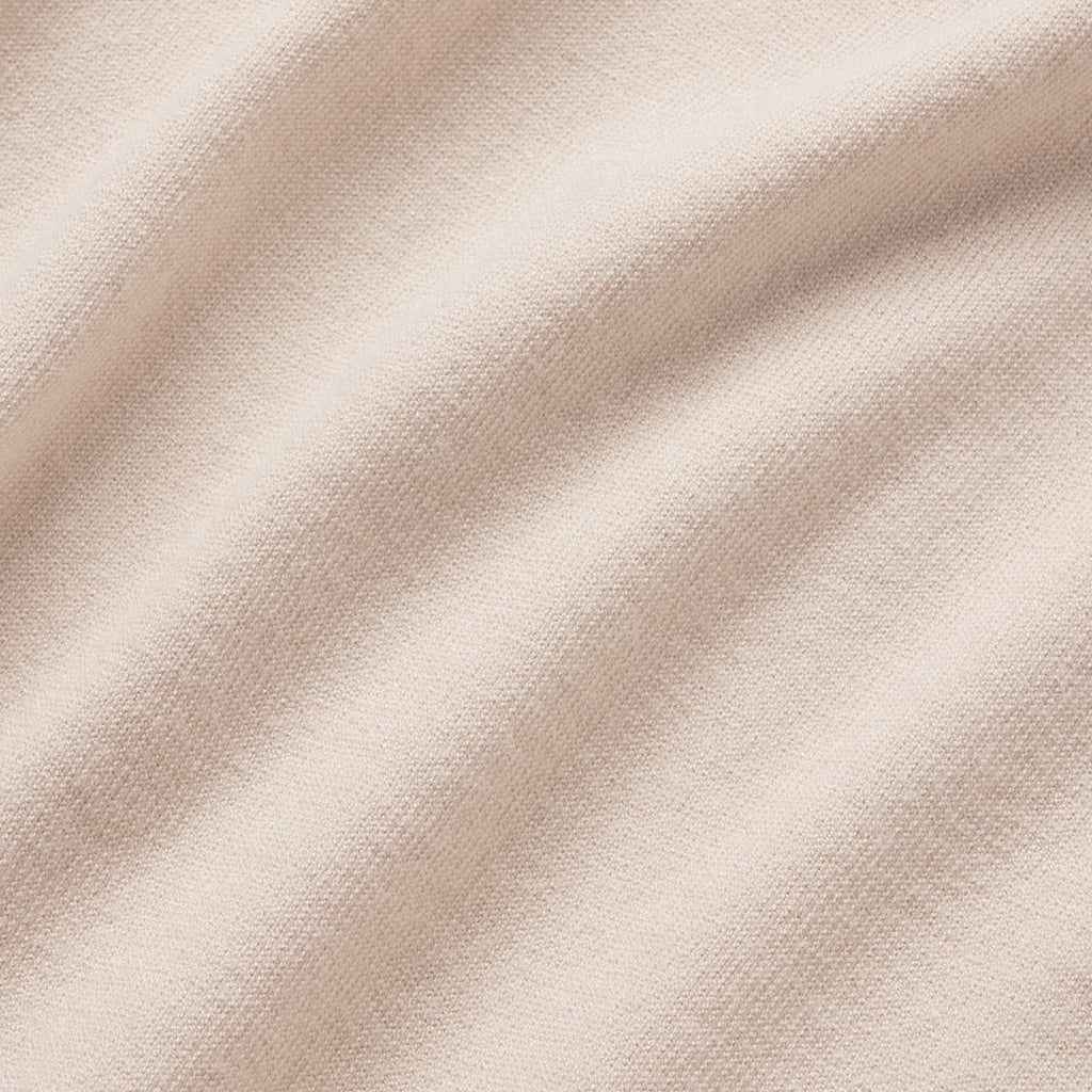 Legacy Polo Sweater -- Beige