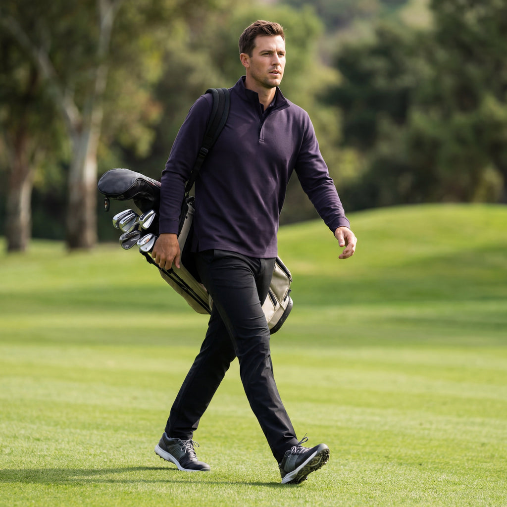 Sandwash Quarter-Zip -- Deep Blue