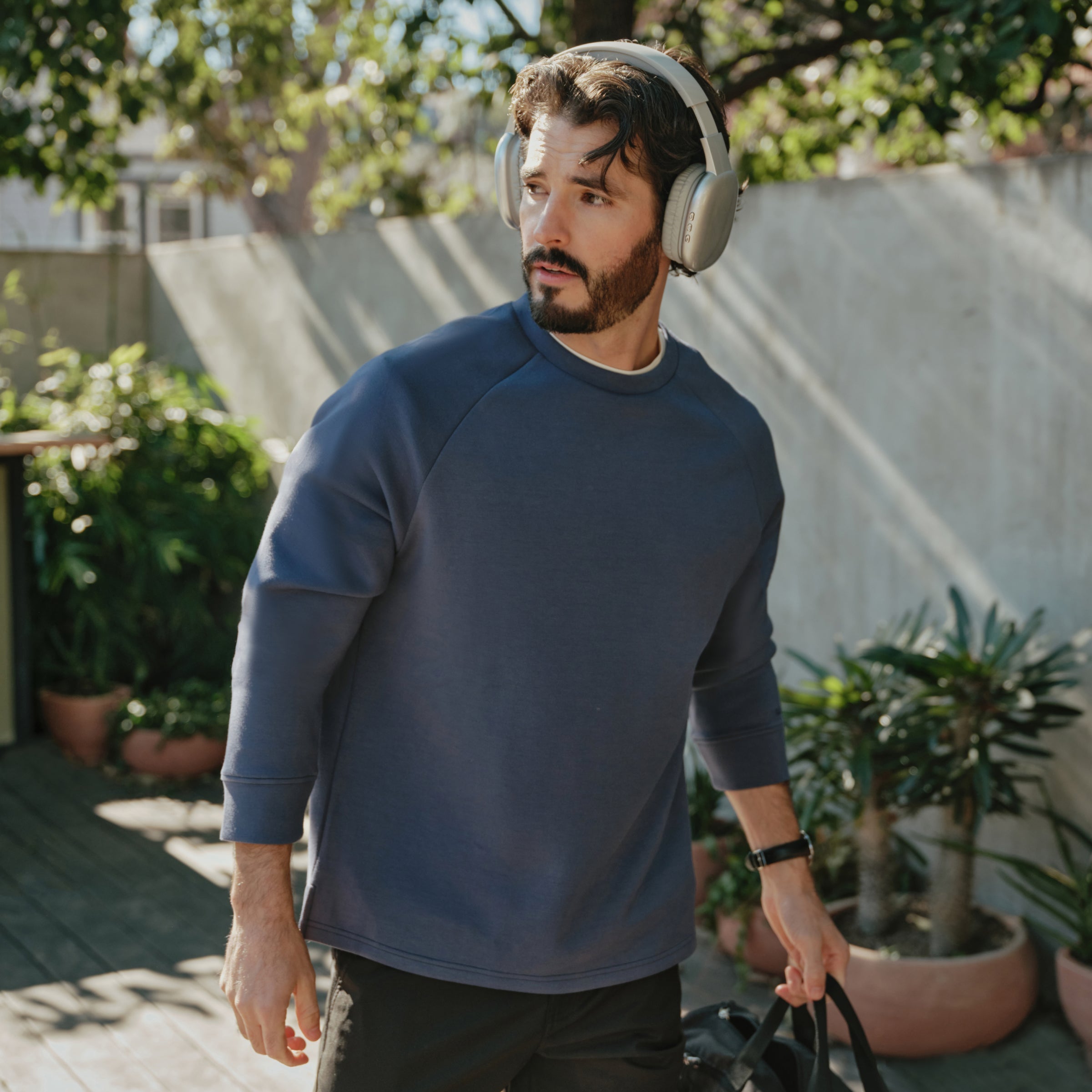 Sandwash Crewneck -- Tidal Blue