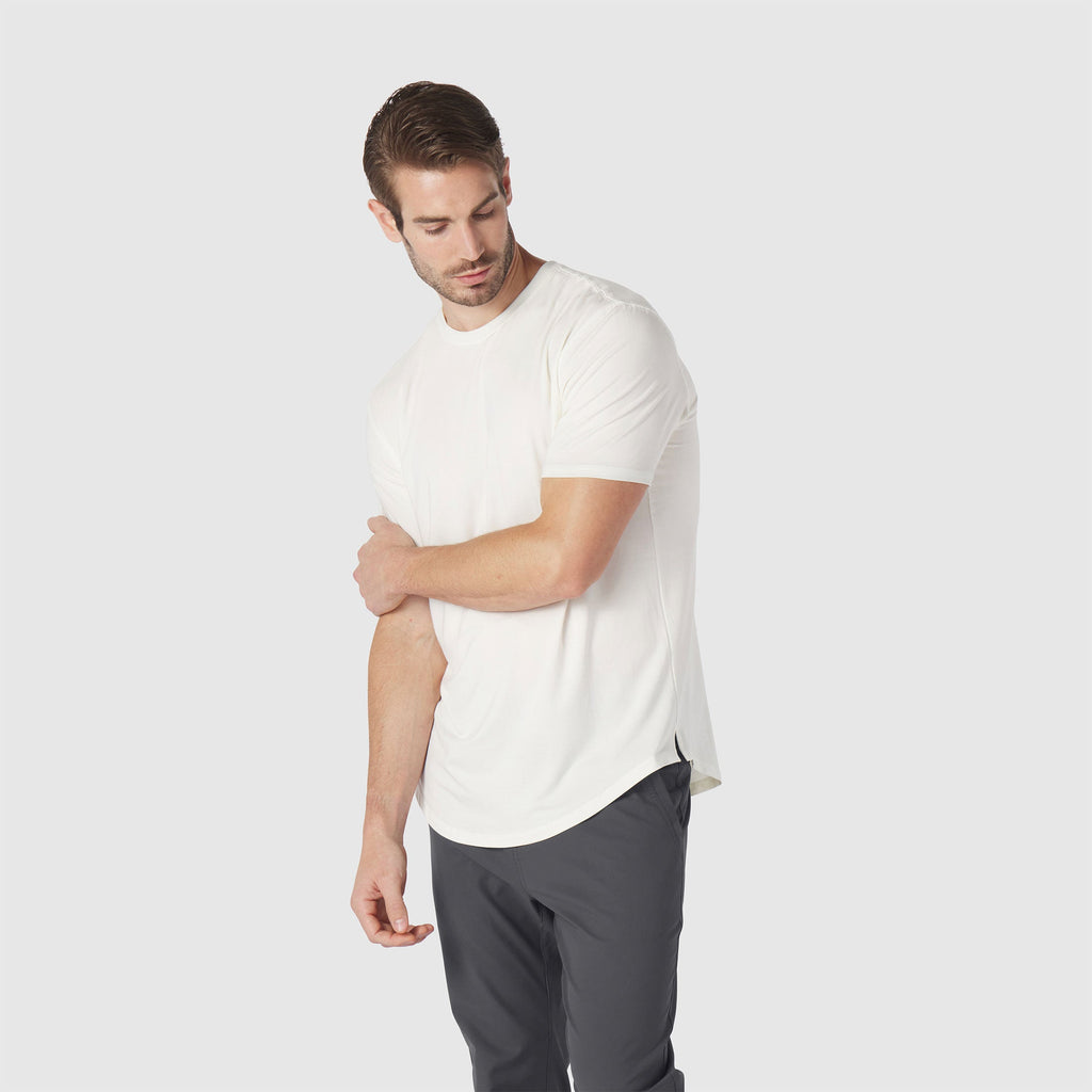 Anytime Tee -- True White